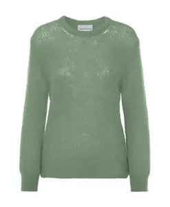 Пуловер Ulla с круглым вырезом Americandreams, зеленый