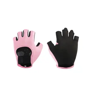 Унисекс фитнес-перчатки Corength свободного размера розовые