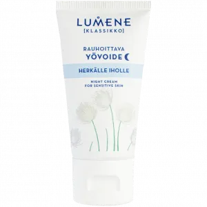 Lumene Klassikko успокаивающий ночной крем для чувствительной кожи, 5 мл