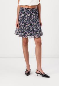 Юбка VILA VIFALIA SHORT SKIRT, Navy Blazer/Dark Blue