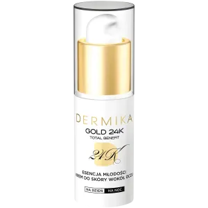 Dermika Gold 24k омолаживающий крем для глаз, 15 мл