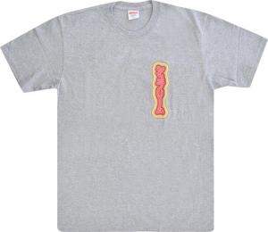 Футболка Supreme Sekintani La Norihiro Boobies Tee 'Heather Grey', серый