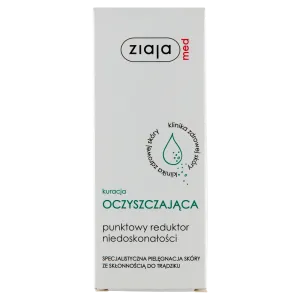 Ziaja med антибактериальное средство от прыщей, 15 мл