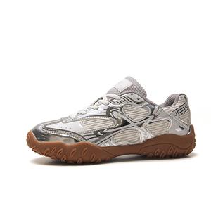 STUR YSN Износостойкие повседневные туфли с низким верхом, женские, белые, серебристые