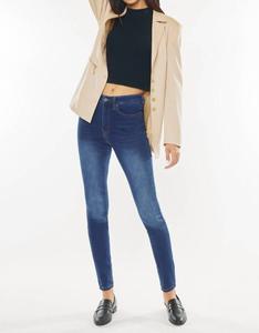 Джинсы Vanessa High Rise Super Skinny средней белизны KanCan