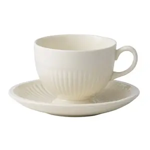 Wedgwood Эдме Веджвуд Кофейная чашка и блюдце, крем