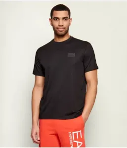 Футболка regular fit Ea7, черный
