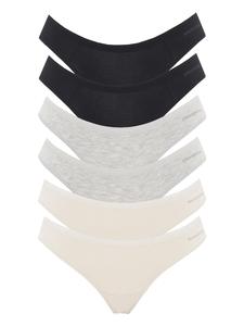 Трусики Organication, Grey/Black/Off White