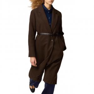 UNIQLO Пальто Clare Waight Keller C Collection FW25 Женское, Dark Umber