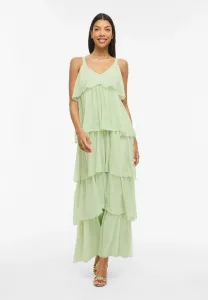 Длинное платье викении Vila, Smoke Green