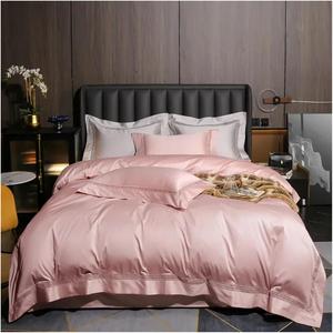 Generic Комплект постельного белья из египетского хлопка с ажурной вышивкой