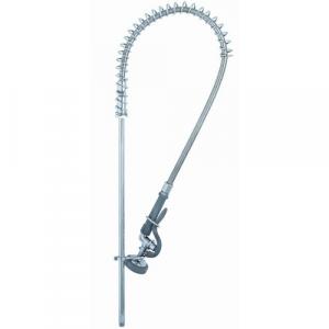 Латунный смеситель T&S Brass с предварительным ополаскиванием в сборе со шлангом