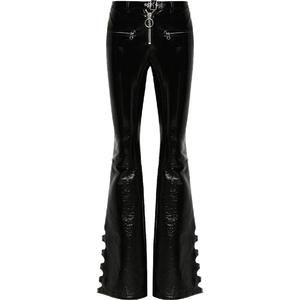 Брюки Courrèges Multi-Buckle Bootcut, черный