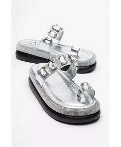 Платформенные сандалии Evans с украшениями (женские) Prologue Shoes, серебро