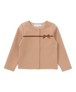 Подходящий кардиган из ткани понте с лентами (100-140 см)