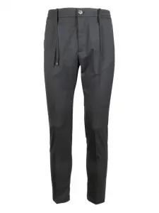 Брюки на шнурке Mitte Cruna, серый