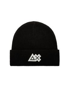 Шапка cappello beanie in lana a coste Sun68, черный