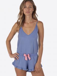 Vivisence Пижамная рубашка '2200' в светло-голубом цвете