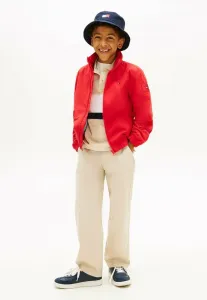 Базовая куртка-бомбер с капюшоном и застежкой-молнией Tommy Hilfiger, Rapid Red