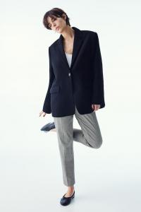 Брюки со складками H&M, мультиколор