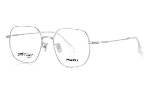 MUZU Унисекс очки для зрения, Silver-C03