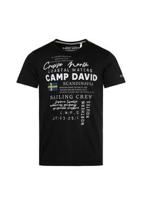 Футболка с коротким рукавом Cruise North Camp David, черный