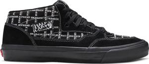 Кеды Vans Supreme x Half Cab Pro 92 Logo Pattern - Black, черный