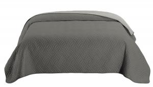 Покрывало wometo, 170x210 см, серый