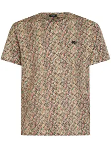 Футболка с принтом ETRO, оранжевый