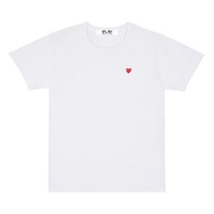 Футболка Comme des Garçons PLAY Mini Heart T-Shirt 'White', белый