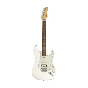 Электрогитара Fender Player HSS Stratocaster, гриф из пао ферро, полярно-белая