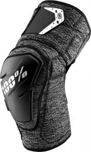 100% Fortis Велосипедные протекторы коленного сустава, черный/серый