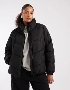 Пуховик Vero Moda Curve черного цвета