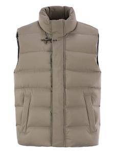 Стеганый жилет Fay, коричневый