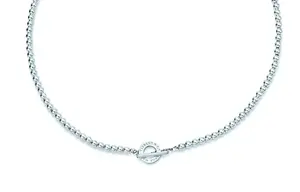 TIFFANY & CO. Серебряное колье 925 пробы