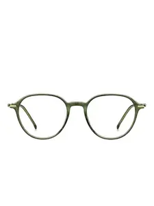Очки в круглой оправе Hugo, зеленый