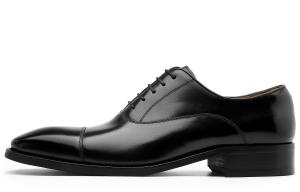 Туфли мужские низкие черные Desai