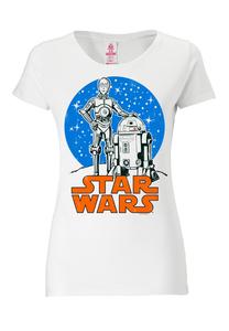 Футболка Logoshirt Star Wars Droids, цвет altweiss