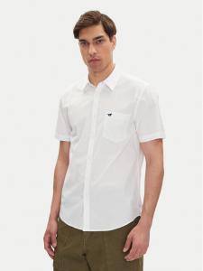 Рубашка облегающего кроя Gilroy 1016251 Mustang, белый