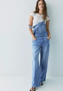 Длинные джинсовые комбинезоны Pull&Bear, Blue Denim