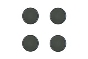 Тарелки Scandi, диаметр 16,5 см, набор из 4 штук, оливковый цвет Björn, зеленый