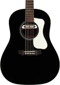 Акустико-электрогитара Guild DS-240E Dreadnought, верх из цельной ели, черная