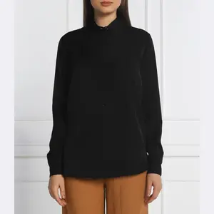 Рубашка узкого кроя The Kooples, черный