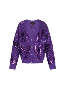 Faina Женский кардиган фиолетового цвета