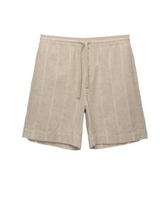 Брюки свободного кроя Pull&Bear, светло-бежевый