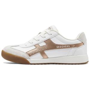 Кроссовки Skechers Skateboarding Shoes Women's Low-top White/Rose Gold, золотой