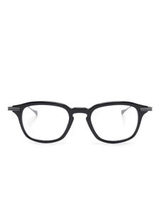 Dita Eyewear очки в квадратной оправе с логотипом, черный