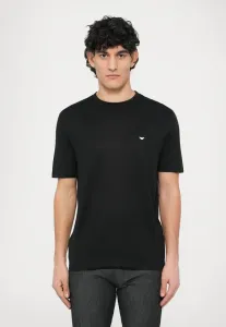 Простая футболка Emporio Armani, Black Beauty