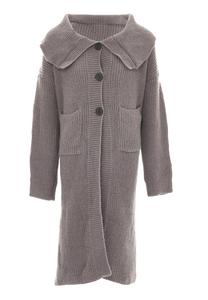 Вязаный кардиган DreiMaster Klassik, серый