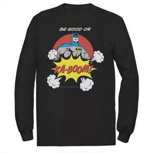 Мужская футболка DC Comics Batman Ka-Boom в стиле поп-арт с текстовым плакатом